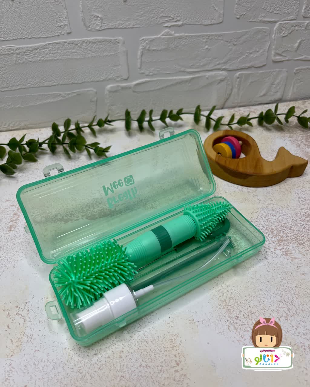 ست شیشه شور و آبچگان مسافرتی برث می(breath mee)