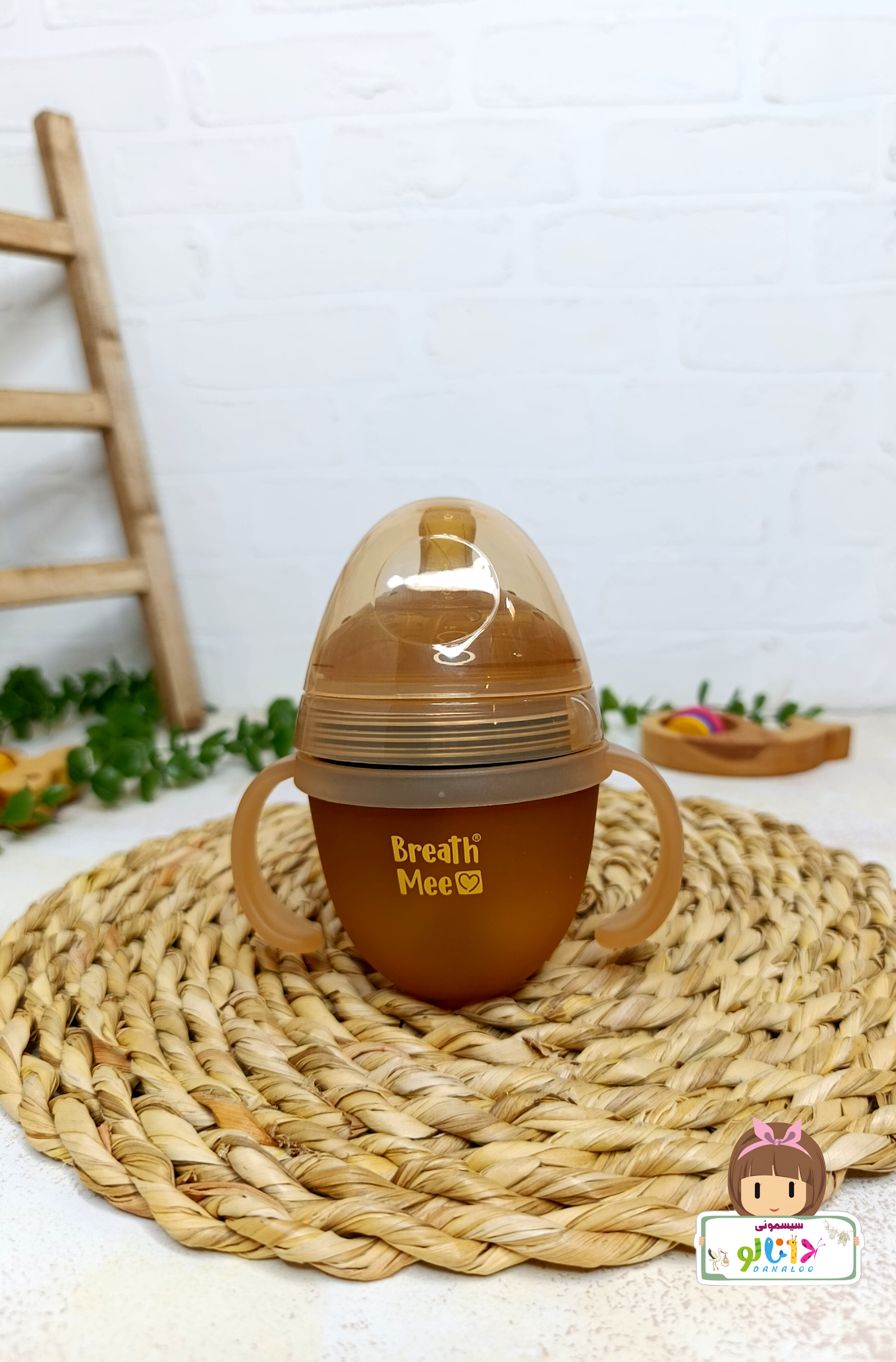 شیشه شیر سیلیکونی برث می (Breath Mee) ظرفیت 150 میلی‌لیتر