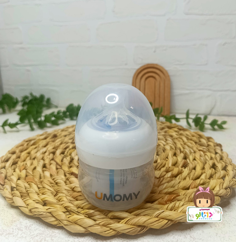 شیشه شیر دهانه عریض یومامی (Umomy) طرح اونت 60 میلیلیتر