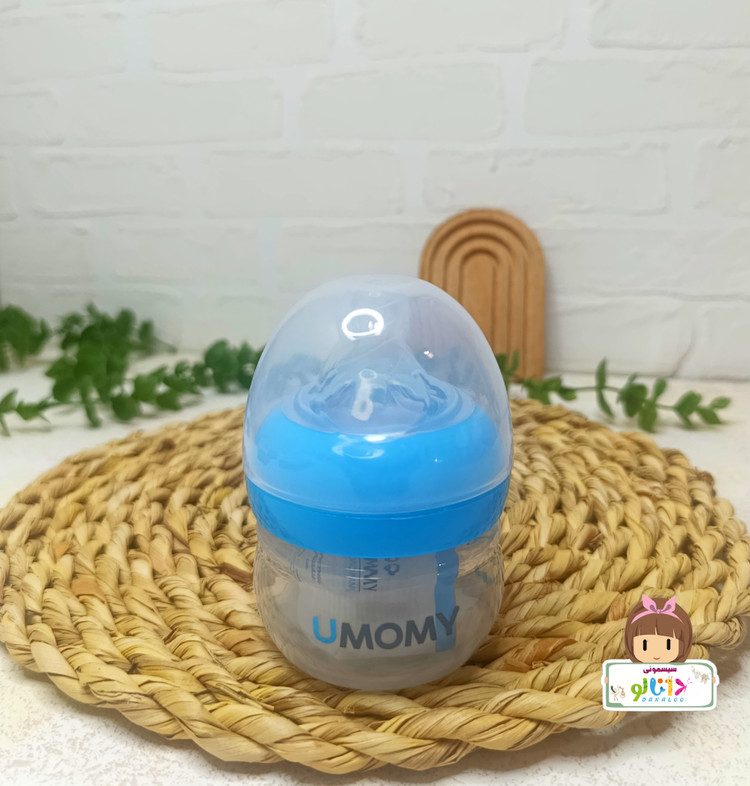 شیشه شیر دهانه عریض یومامی (Umomy) طرح اونت 60 میلیلیتر