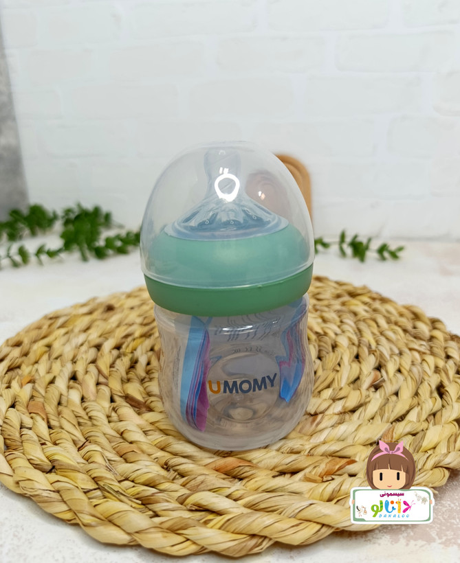 شیشه شیر یومامی Umomy دهانه عریض طرح اونت 125 میلیلیتر