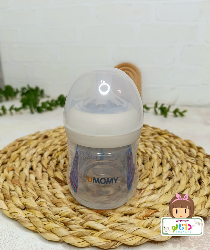 شیشه شیر یومامی Umomy دهانه عریض طرح اونت 125 میلیلیتر