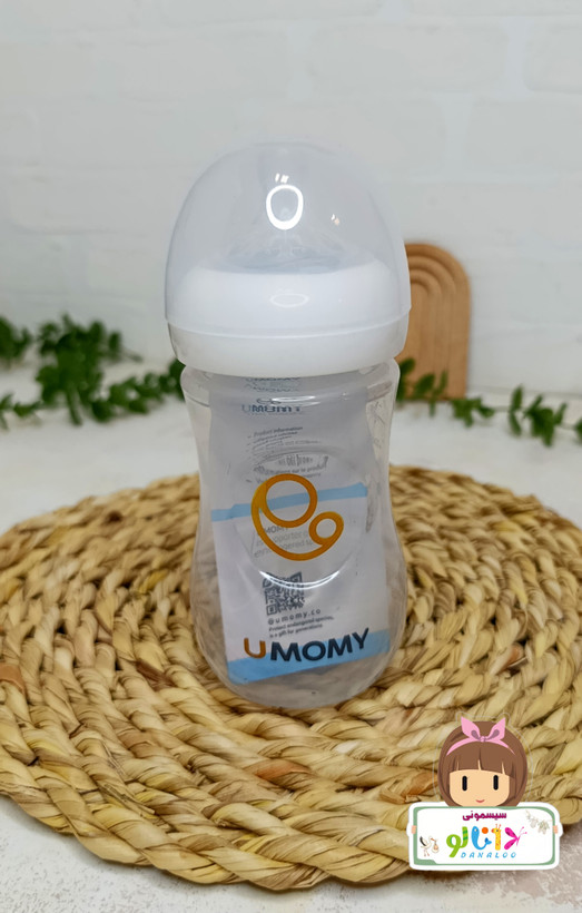 شیشه شیر یومامی Umomy دهانه عریض طرح اونت 260 میلیلیتر