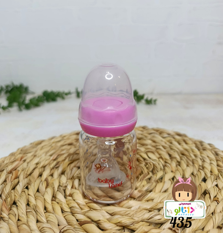 شیشه شیر پیرکس بی بی لند Baby Land کد 435 ظرفیت 60 میلیلیتر