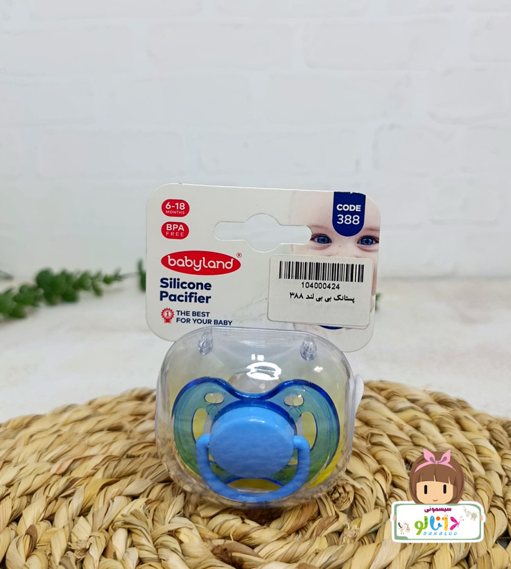 پستانک ارتودنسی سیلیکونی بی بی لند کد 388
