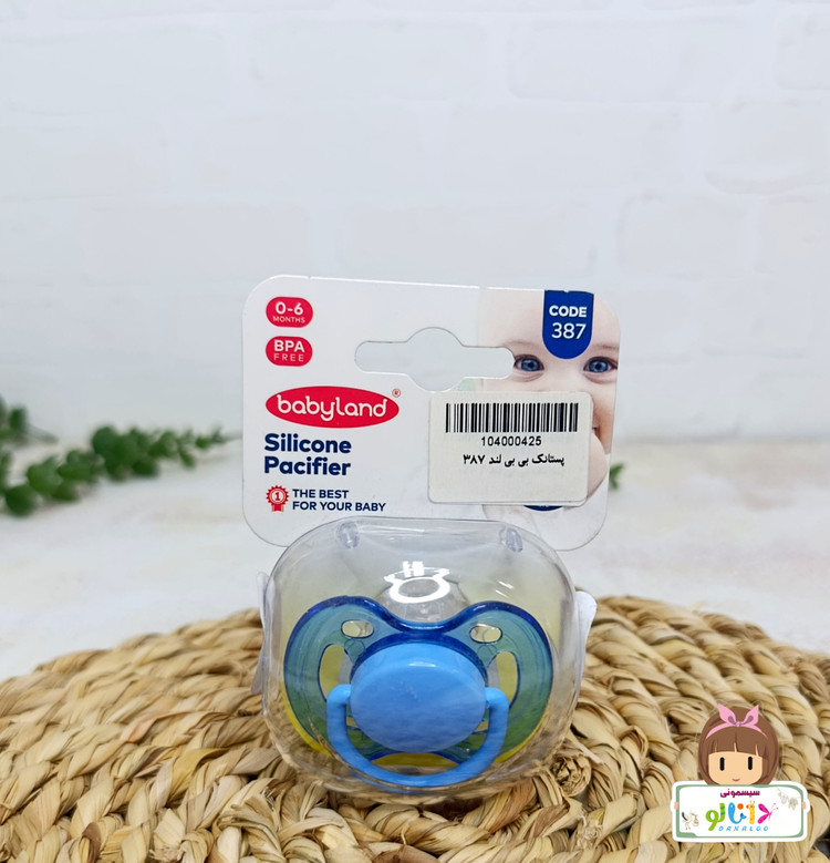 پستانک ارتودنسی سیلیکونی بی بی لند کد 387