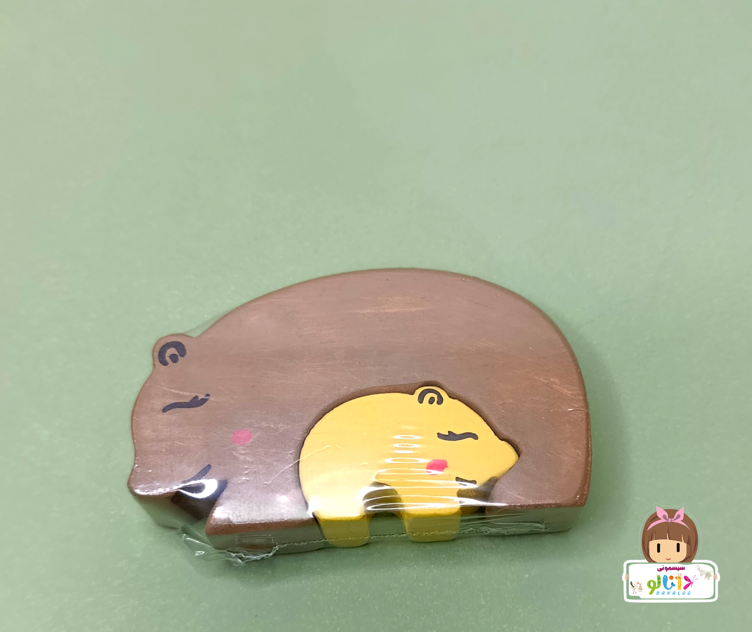 خرس چوبی اکسسوری اتاق کودک ایران چوب