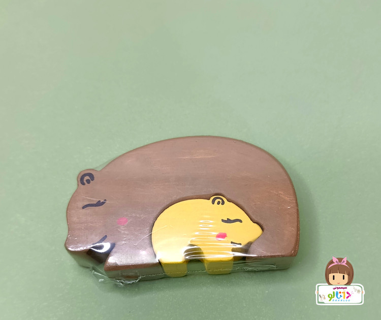 خرس چوبی اکسسوری اتاق کودک ایران چوب