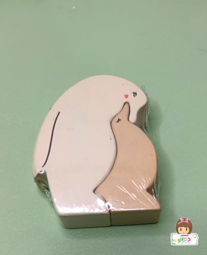 پنگوئن چوبی اکسسوری اتاق کودک ایران چوب