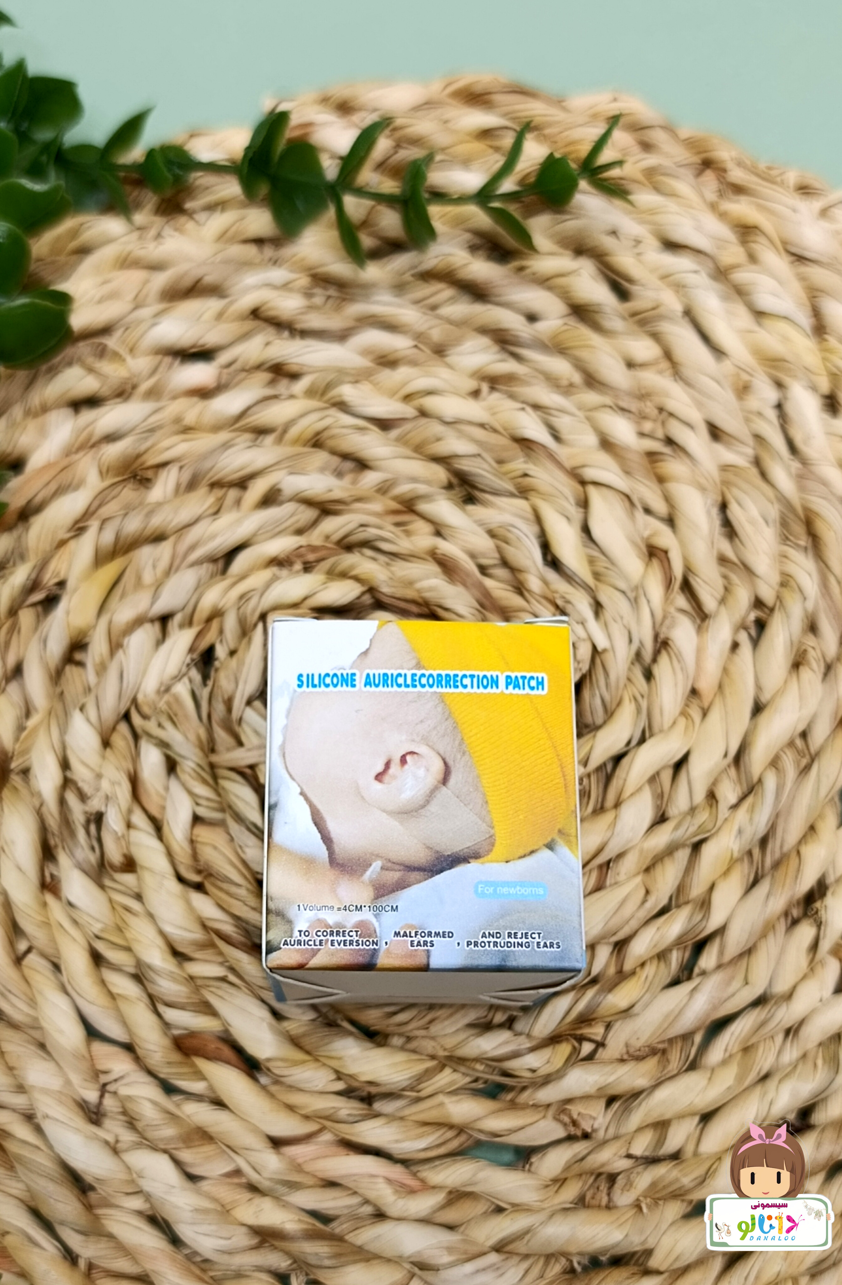 چسب سیلیکونی اصلاح فرم گوش نوزاد ۴×۱۰۰ سانتی‌متر